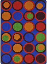 Joy Carpets Kid Essentials Circle Back Primary